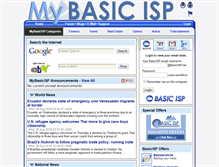 Tablet Screenshot of mybasicisp.net